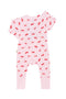 Bonds: Long Sleeve Newbies Coverall - Red Bows (Size 000)