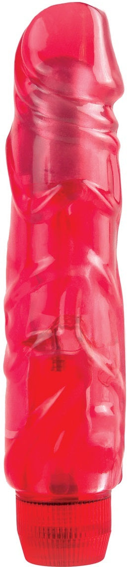 Juicy Jewels: Plum Pleaser Vibrator - Pink (6 Inch)