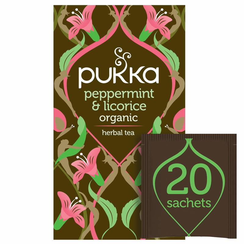 Pukka Peppermint and Licorice Tea - 20 Bags