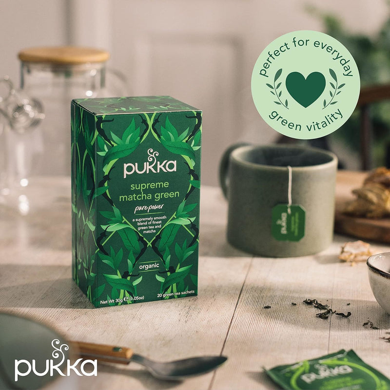 Pukka Supreme Matcha Green Tea - 20 Bags