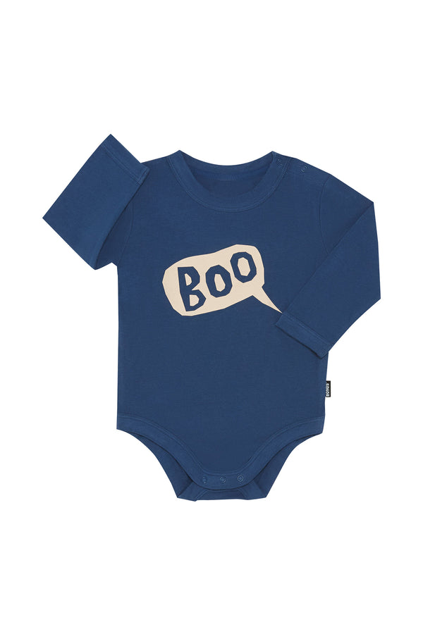 Bonds: Long Sleeve Bodysuit - Boo! (Size 000)