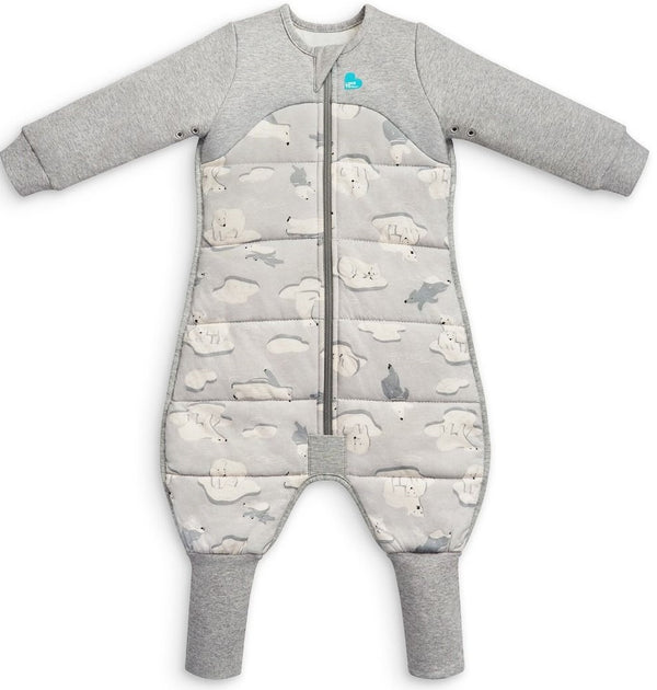 Love to Dream: Sleep Suit Extra Warm 3.5 Tog - South Pole Grey (Size 2) (24-36 months)