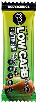 BSc Bodyscience Low Carb High Protein Bars - Toffee Apple (60g) x 12