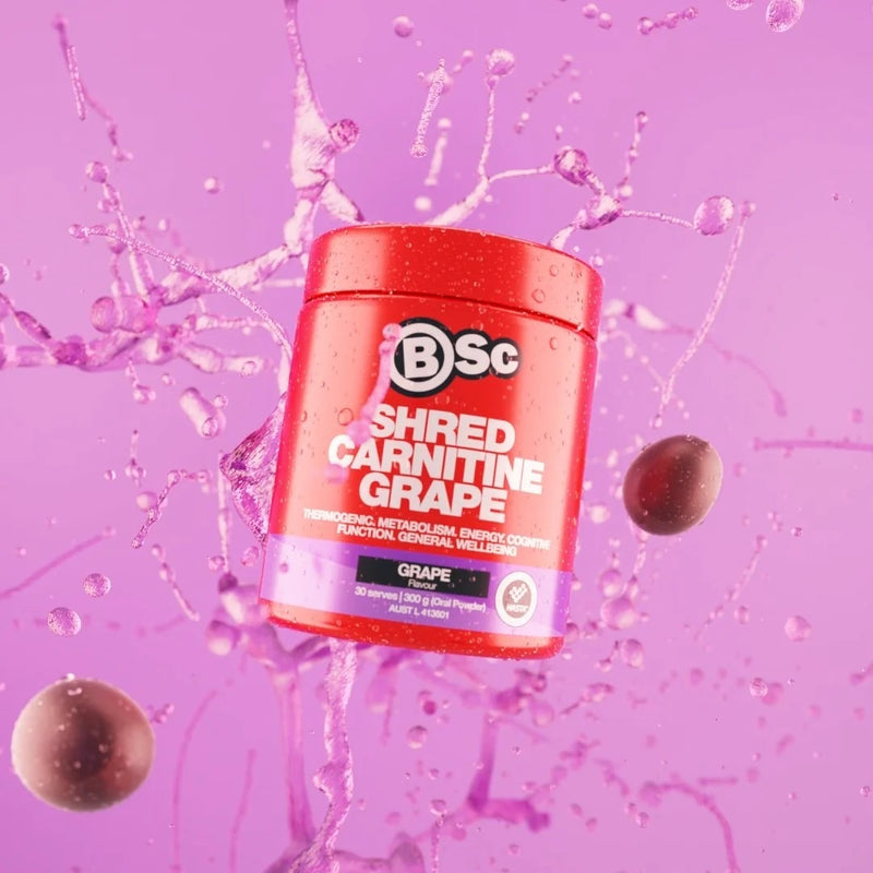 BSc Bodyscience: Shred CARNITINE 300g - Grape
