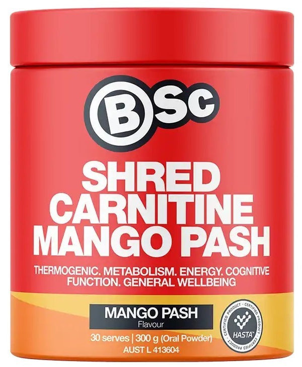 BSc Bodyscience: Shred CARNITINE 300g - Mango Pash