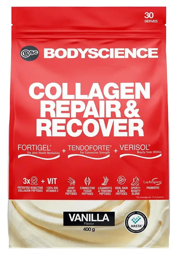 BSc Bodyscience: Collagen Repair & Recover - Vanilla (400g)