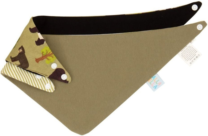 All4Ella: Bandana Bib - Bears (2 Pack)