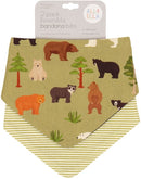 All4Ella: Bandana Bib - Bears (2 Pack)