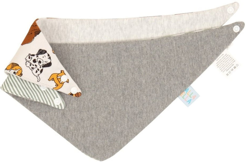 All4Ella: Bandana Bib - Dog Breed (2 Pack)