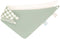 All4Ella: Bandana Bib - Gingham Sage (2 Pack)