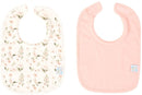 All4Ella: Roll Neck Bib - Pink Flower