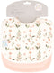 All4Ella: Roll Neck Bib - Pink Flower