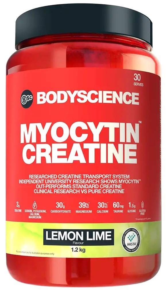 BSc Bodyscience: Myocytin 1.2kg - Lemon Lime