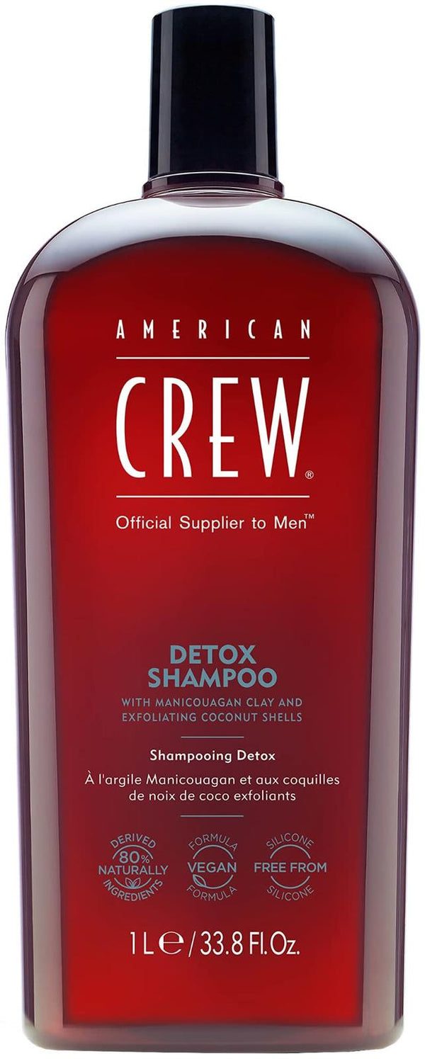 American Crew: Shampoo - Detox (1000ml)