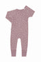 Bonds: Long Sleeve Poodelette Wondersuit - Ditsy Dots Munroe Mauve (Size 0)