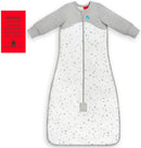 Love to Dream: Sleep Bag Organic Long Sleeve 1.0 TOG - Stellar White (Large) (18-36 Months)