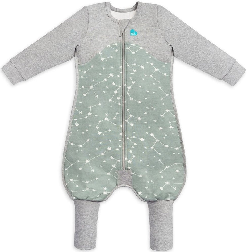 Love to Dream: Sleep Suit Organic Long Sleeve 1.0 TOG - Stellar Olive (12-24 Months)