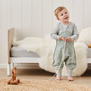 Love to Dream: Sleep Suit Organic Long Sleeve 1.0 TOG - Stellar Olive (24-36 Months)
