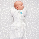 Love to Dream: Swaddle Up Bamboo 1.0 TOG - Stars & Moon (Newborn) (Suitable for 2.2-3.8kg)