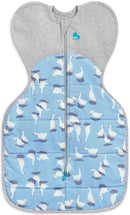 Love to Dream: Swaddle Up Cool 2.5 TOG - Silly Goose Blue (Medium) (Suitable for 6-8.5kg)