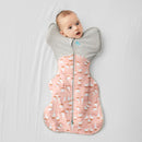 Love to Dream: Swaddle Up Cool 2.5 TOG - Silly Goose Pink (Small) (Suitable for 3.5-6kg)