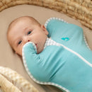 Love to Dream: Swaddle Up Ecovero 1.0 TOG - Marine (Newborn) (Suitable for 2.2-3.8kg)