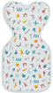 Love to Dream: Swaddle Up Ecovero 1.0 TOG - Alphabet Soup (Medium) (Suitable for 6-8.5kg)