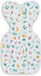 Love to Dream: Swaddle Up Ecovero 1.0 TOG - Alphabet Soup (Small) (Suitable for 3.5-6kg)