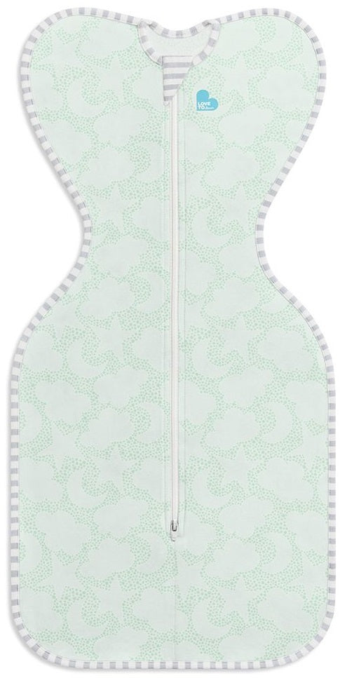 Love to Dream: Swaddle Up Organic 1.0 TOG - Mint (Newborn) (Suitable for 2.2-3.8kg)