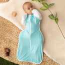 Love to Dream: Swaddle Up Transition Bag Ecovero 1.0 TOG - Marine (Large) (Suitable for 8.5-11kg)