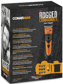 ConairMan: Rugged Commander Head Clipper with Turbo Power Boost