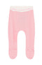 Bonds: Newbies Rib Foot Legging - Pink Stripes (Size 000)