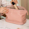 STORFEX Double Layer Travel Cosmetic Bag - Pink
