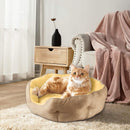 PETSWOL Cozy Pet Bed - Beige