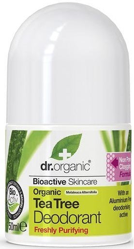 Dr. Organic: Tea Tree Deodorant (50ml)