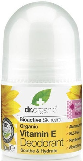 Dr. Organic: Vitamin E Deodorant (50ml)