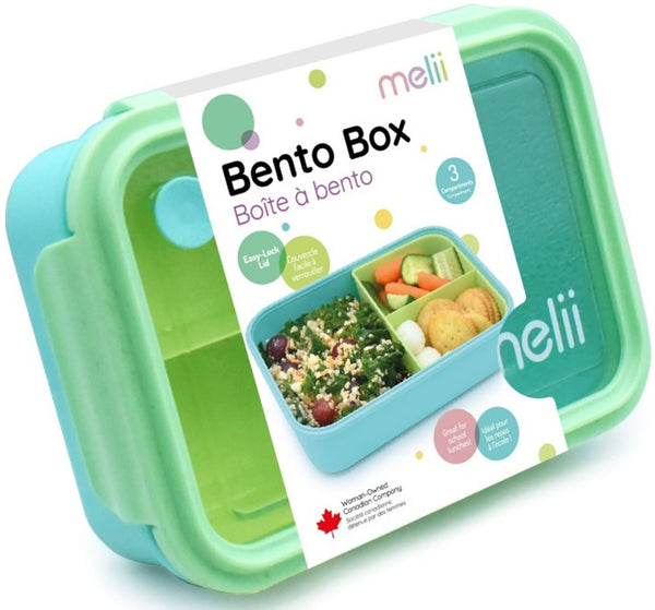 Melii: Bento Box with Removable Divider - Blue (1250ml)