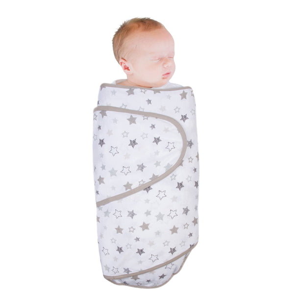 Miracle Blanket - Grey Stars ((0-4 Months))