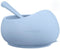 Mombella: Silicone Suction Bowl - Light Blue