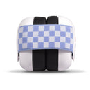 Em’s for Kids: Baby Earmuffs - White/Blue Racer