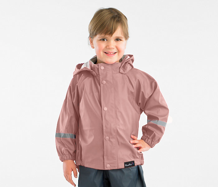 Mum 2 Mum: Rainwear Jacket - Dusty Pink (3 years)