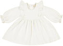 Stevie Rose: Lara Dress - White (6-12 Months)