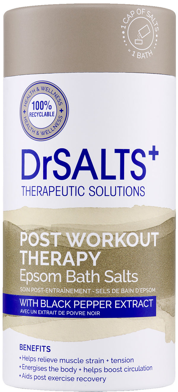 Dr Salts: Post Workout Epsom Salts (750g)