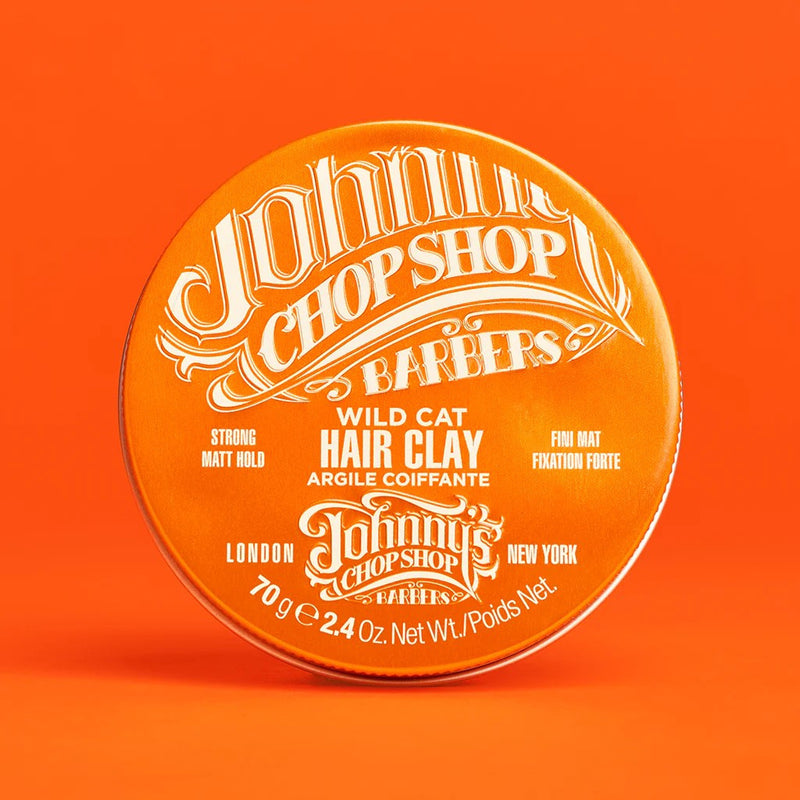 Johnny's Chop Shop: Wild Cat Hair Clay (70g)