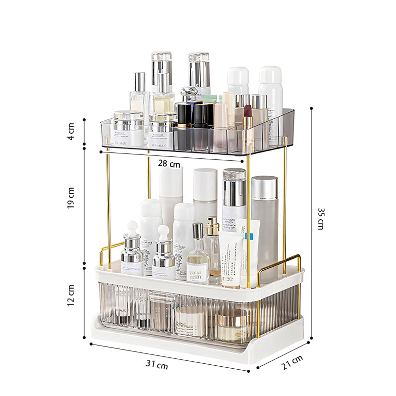 STORFEX 2-Tier Skincare & Makeup Organizer