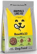 Animals Like Us: RawMix33 with Grass-Fed Lamb Dog Food (1kg)