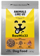 Animals Like Us: RawMix33 with Cage-Free Chicken Dog Food (2kg)