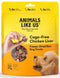 Animals Like Us: Cage-Free Chicken Liver Freeze-Dried Raw Dog Treats (85g)