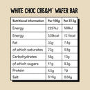 LoveRaw: White Choc Cre&m Wafer Bars - 45g (12 Pack)