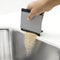 CLEANFOK Multi-Purpose Kitchen Squeegee and Brush - Black